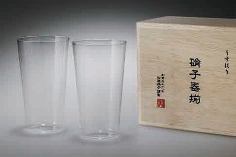 うすはり　木箱2P（タンブラー・オールド）