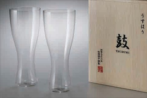 うすはり　鼓 TSUDUMI／大吟醸 木箱2P